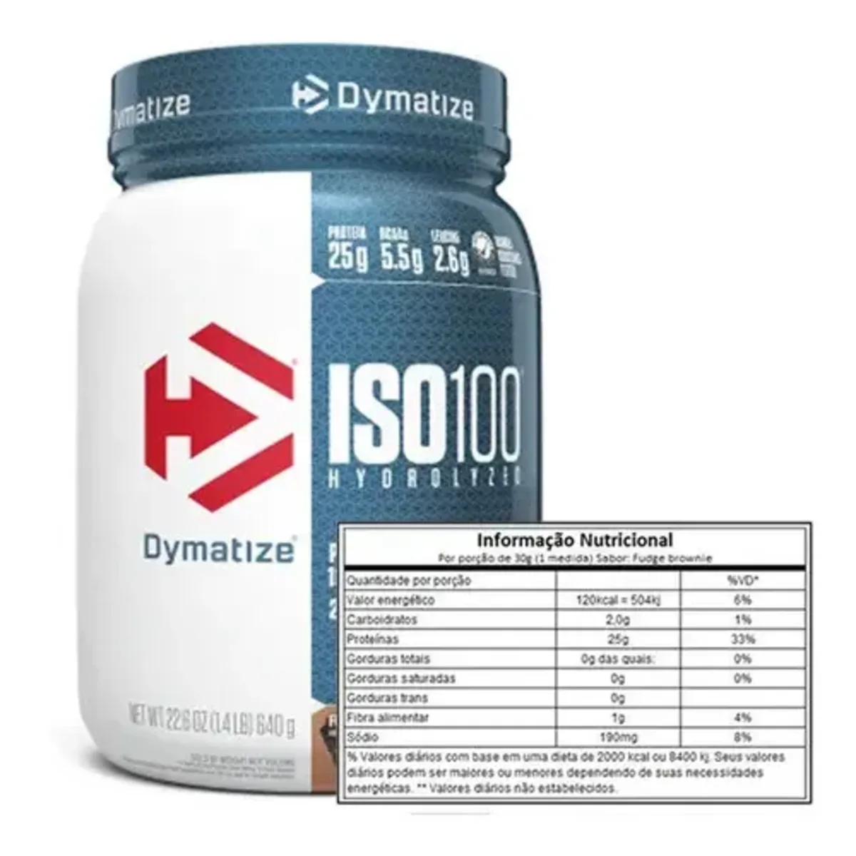 ISO 100 PROTEINA CHOCOLATE MANTEQUILLA DE MANI 1,3 LB 4