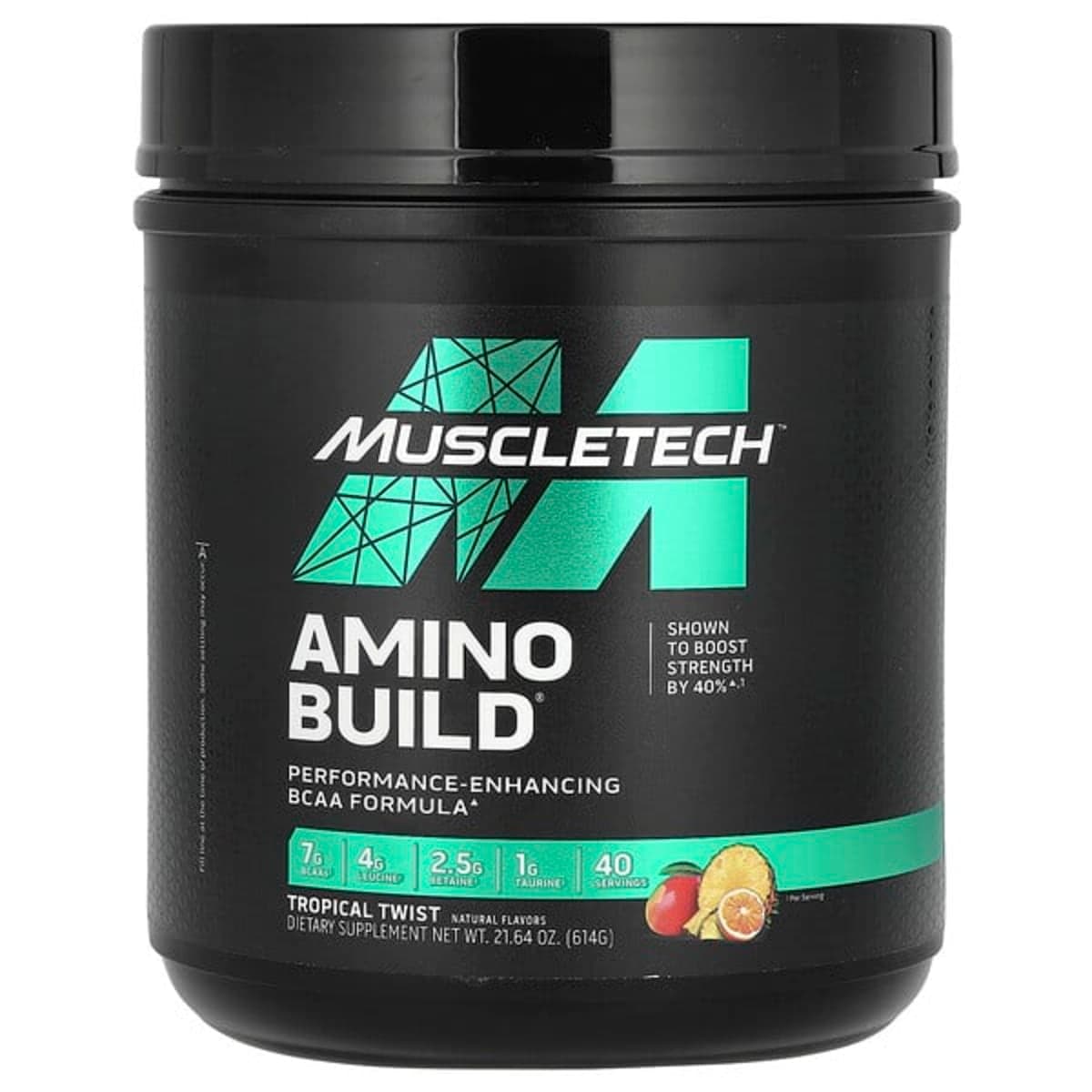 MUSCLETECH AMINO BUILD TROPICAL TWIST( 40 Servicios) 4