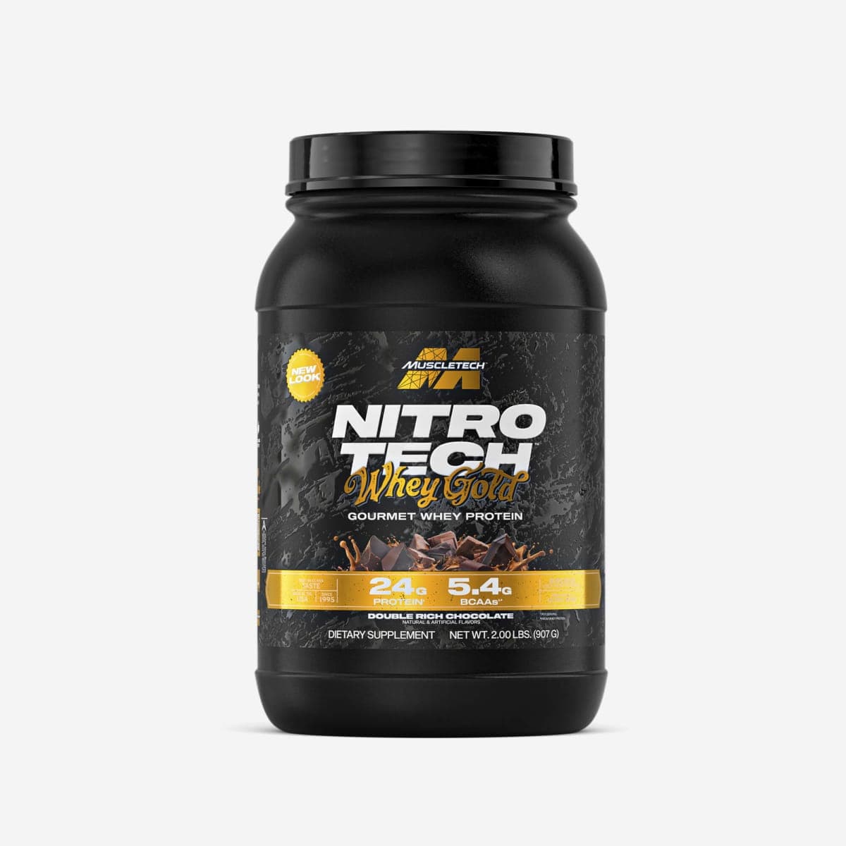 MUSCLETECH PROTEINA WHEY GOLD NITROTECH CHOCOLATE 3