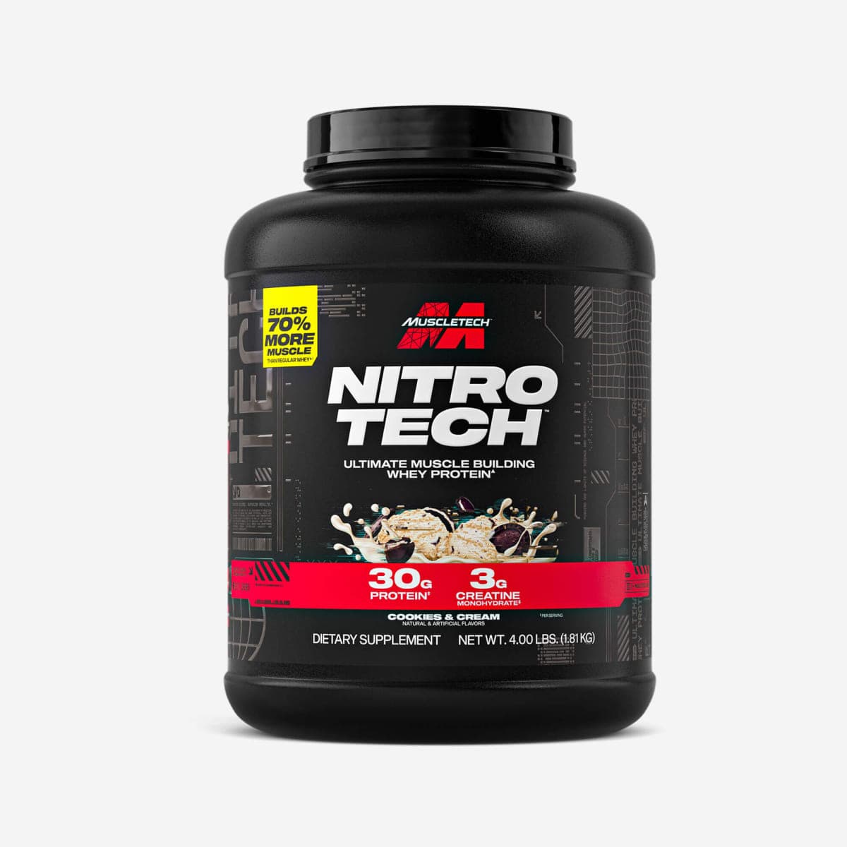 MUSCLETECH PROTEINA NITROTECH 2LB COOKIES
