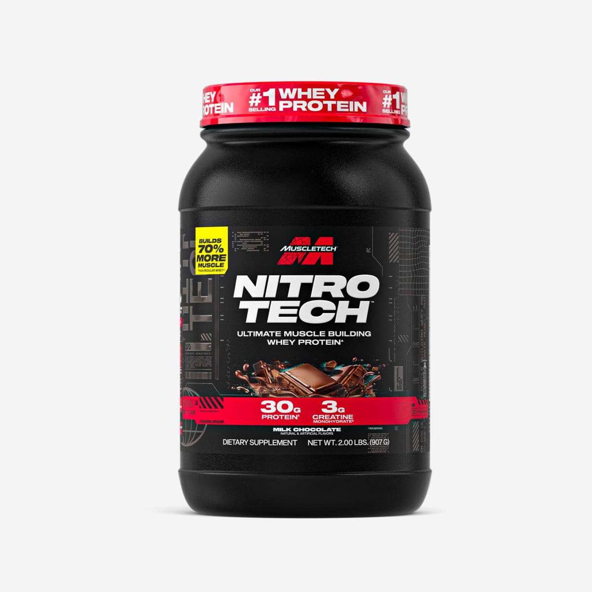 MUSCLETECH PROTEINA NITROTECH 2LB COOKIES 3