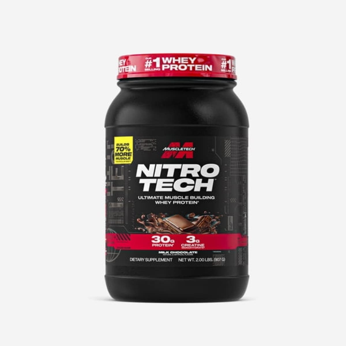 MUSCLETECH PROTEINA NITROTECH 2LB CHOCOLATE 4