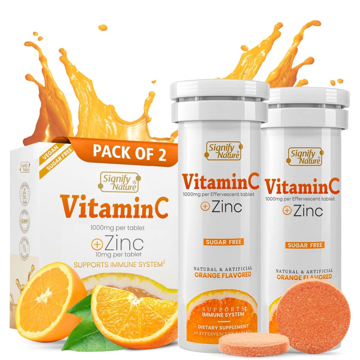 IMN VITAMINA C ONE DELUXE NARANJA 4