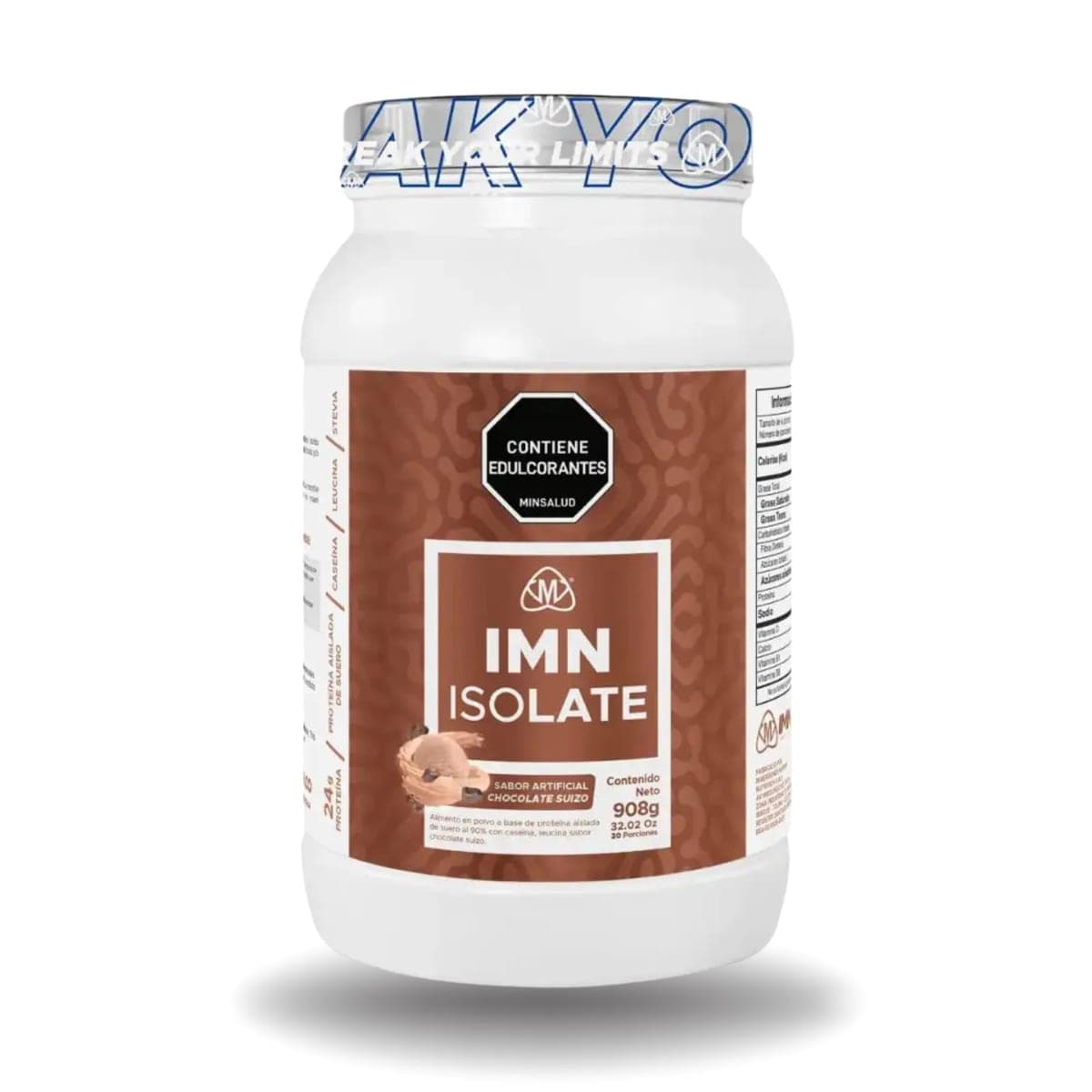 IMN PROTEINA ISOLATE 2LB VAINILLA BANANO