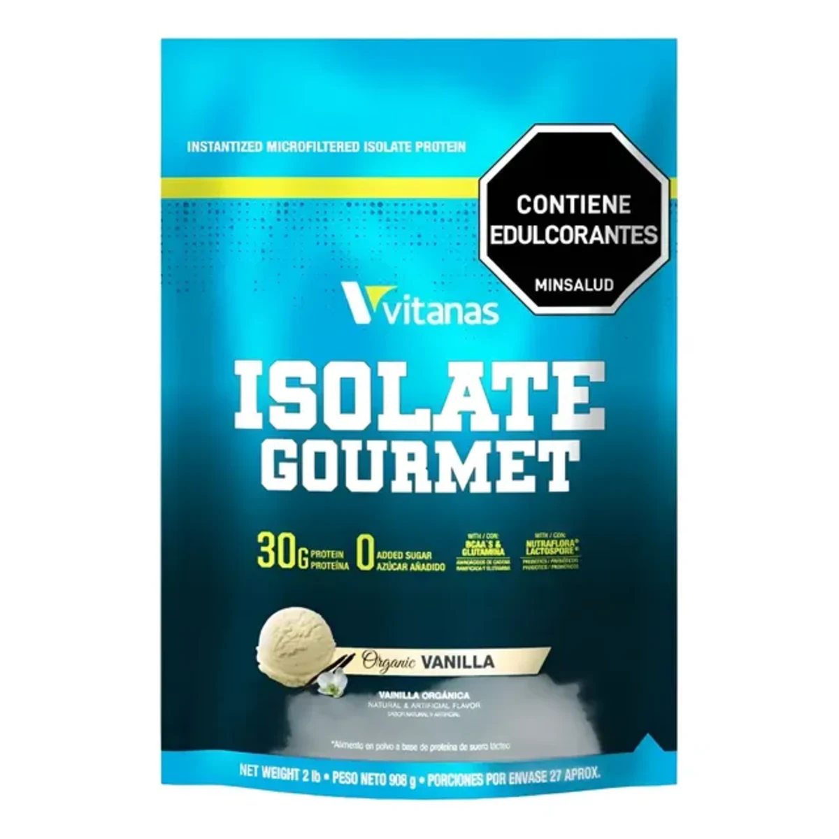 IMN PROTEINA SACHET ISOLATE VAINILLA x 20 SOBRES 3