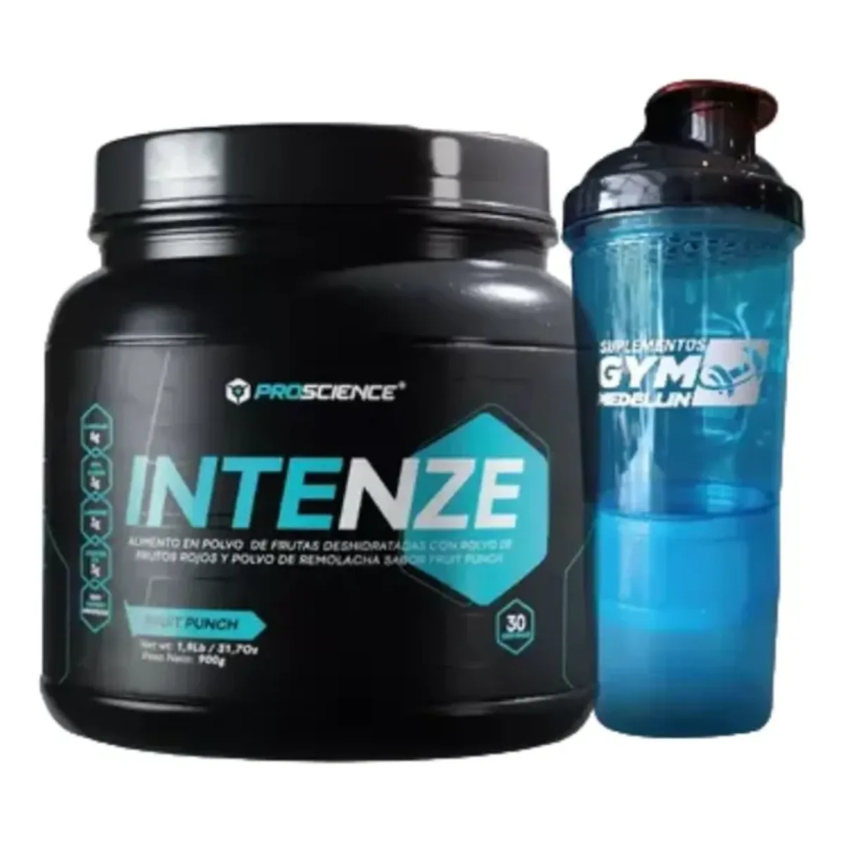 PROSCIENCE INTENZE READY PREENTRENO FRUIT PUNCH LATA 12 3