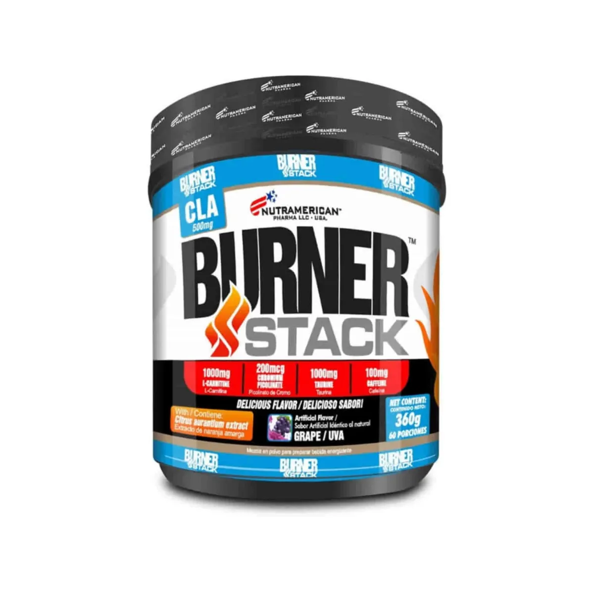 NUTRAMERICAN BURNER STACK