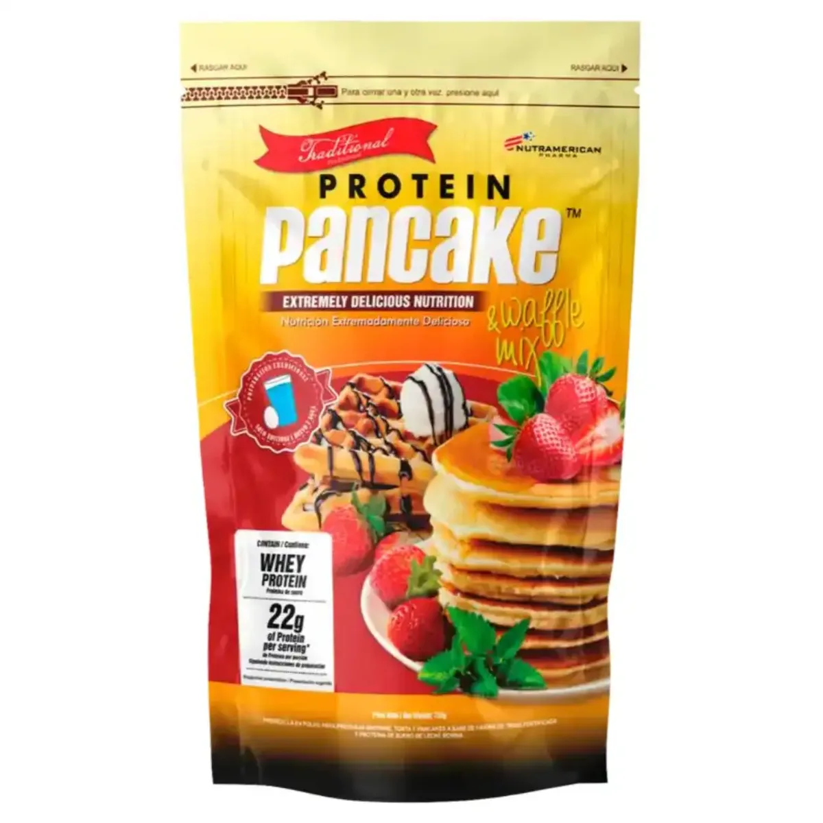 NUTRAMERICAN PROTEIN PANCAKE ALBUMINA 4