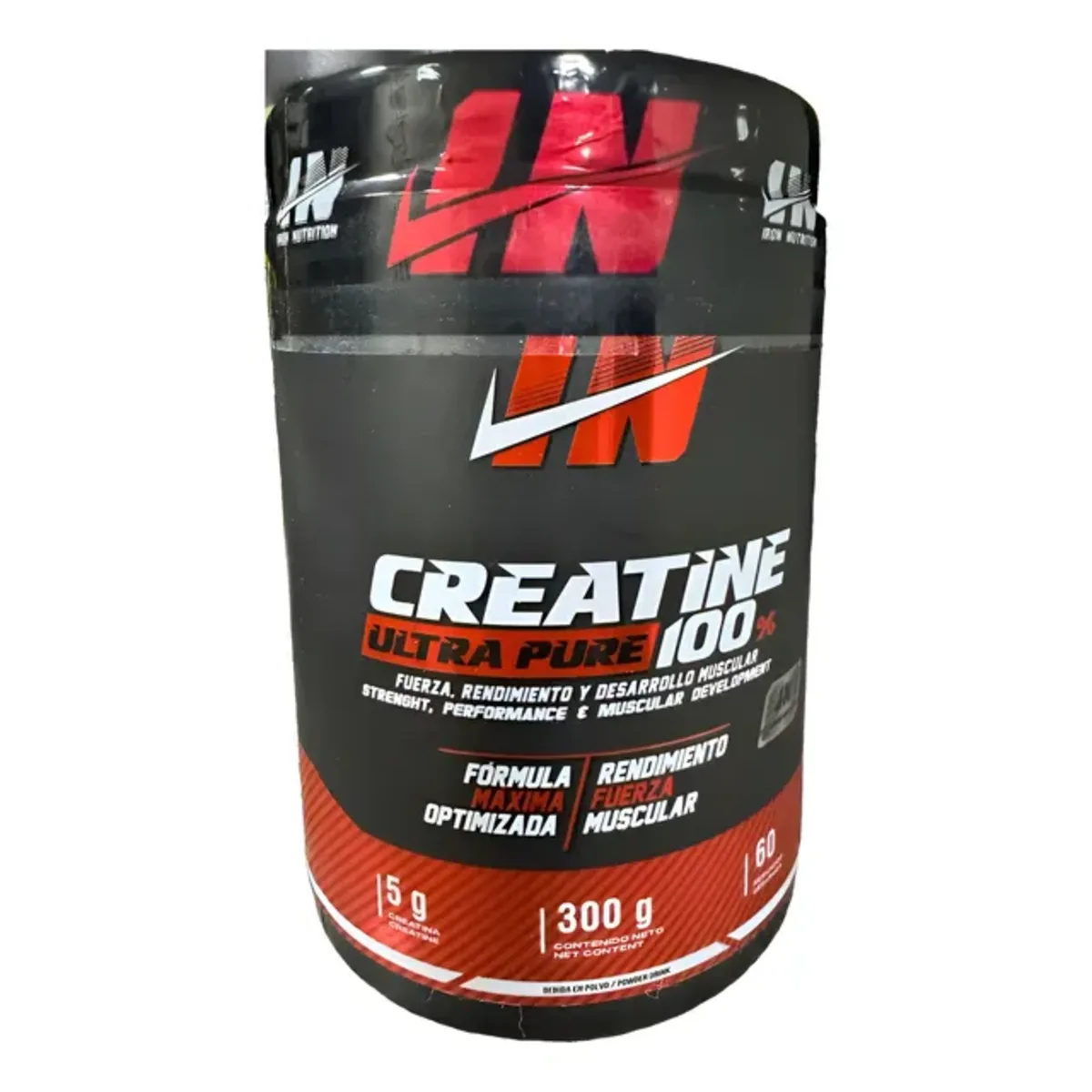 IN CREATINA MONOHIRATADA IRON ULTRA PURE 500G 60SRV 3