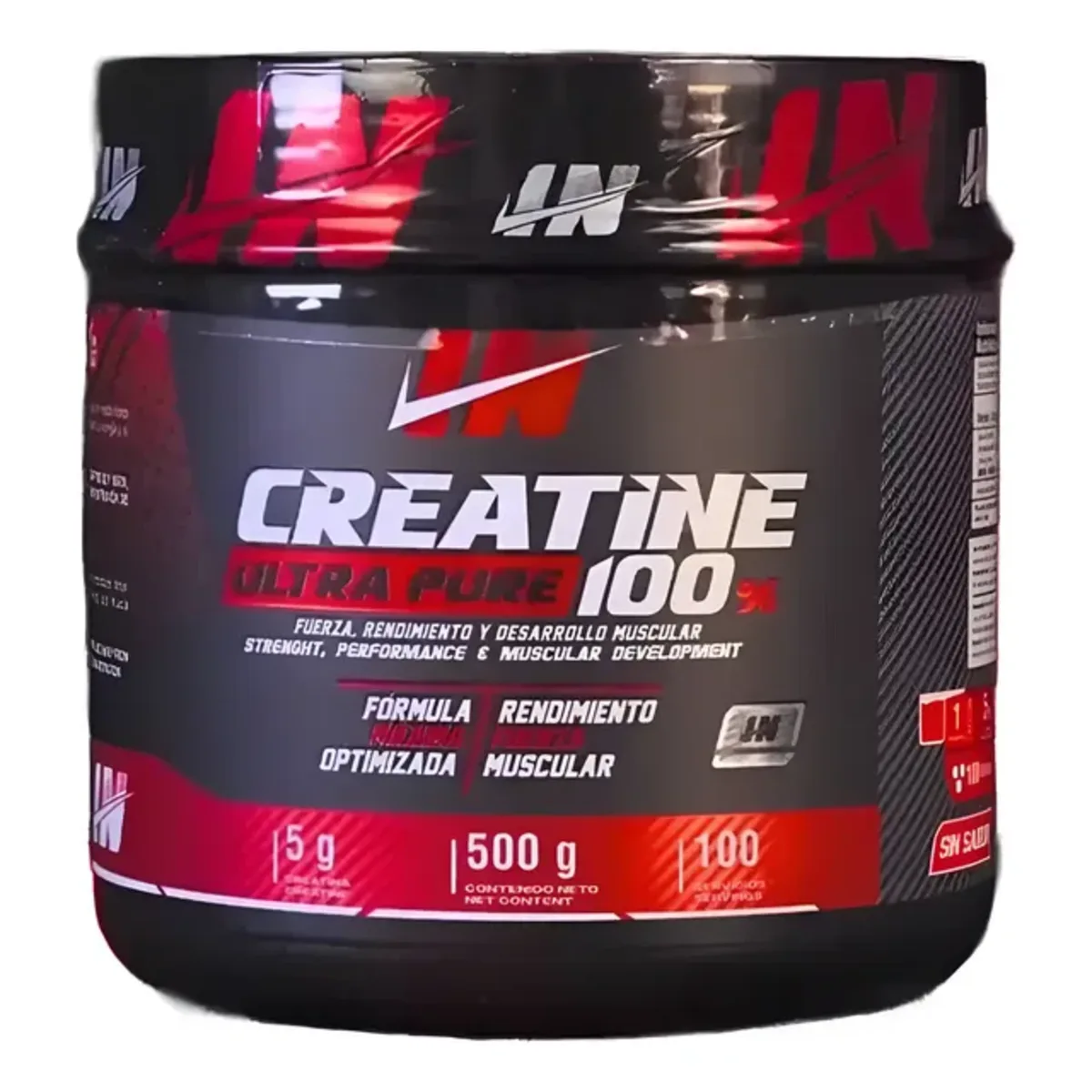 IN CREATINA MONOHIRATADA IRON ULTRA PURE 500G 60SRV 4