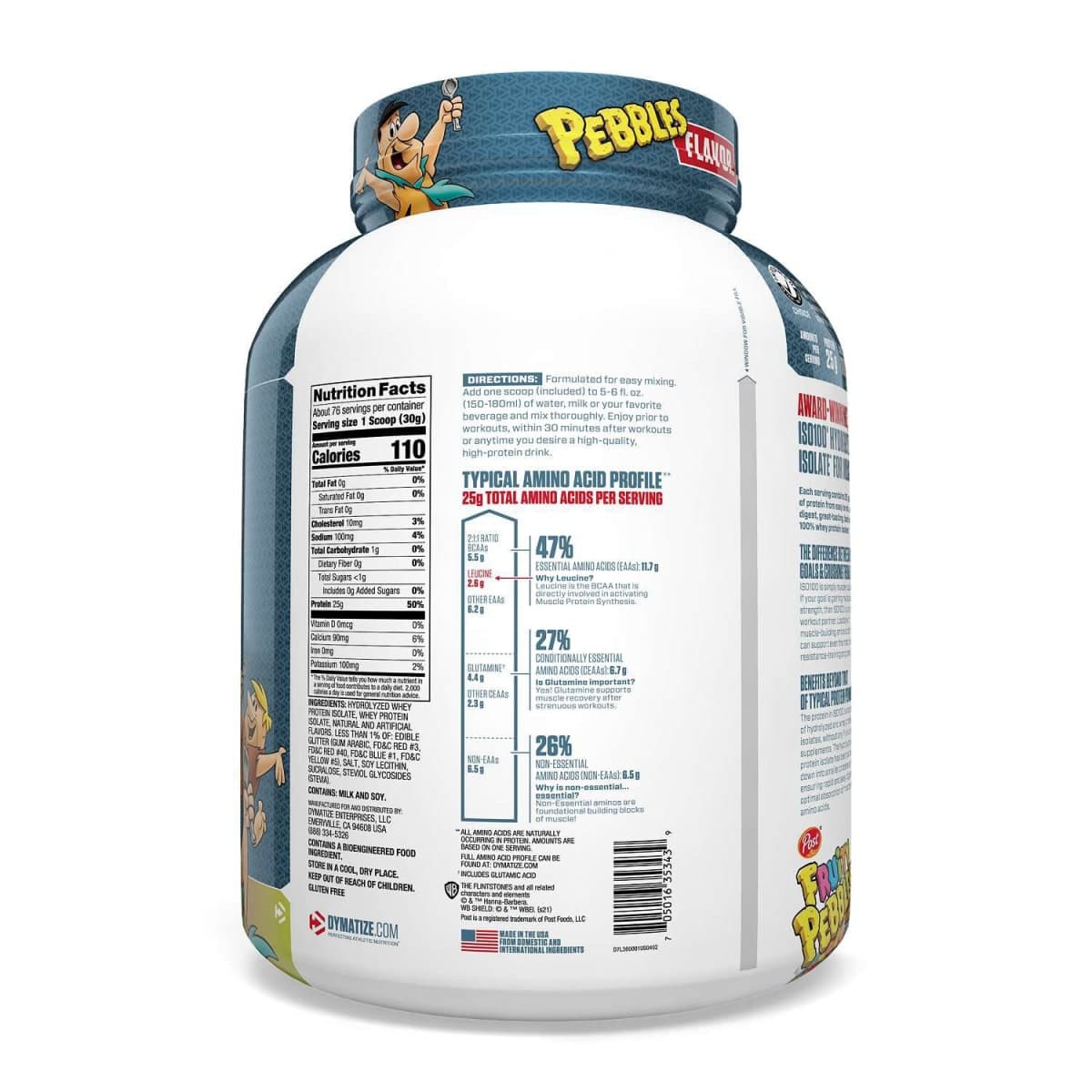 ISO 100 PROTEINA 1,3 LB FRUTTY LOOPS 4