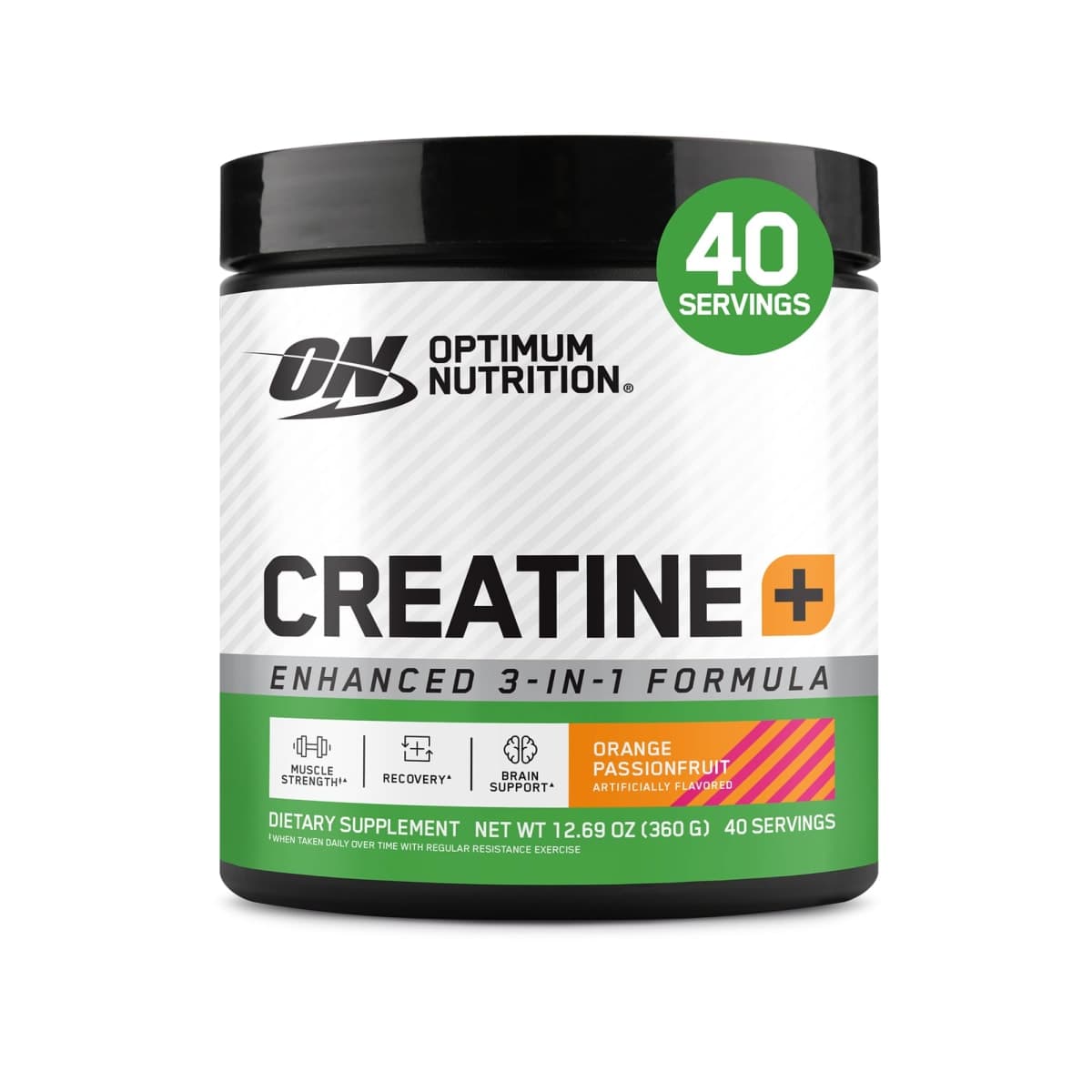 ON CREATINA MICRONIZADA SIN SABOR 120 SERVICIOS 4