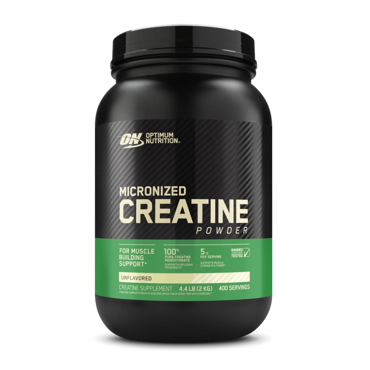 ON CREATINA MICRONIZADA SIN SABOR 60 SERVICIOS 4