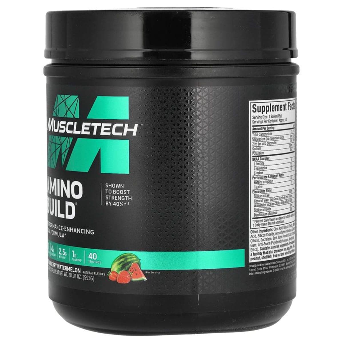 MUSCLETECH AMINO BUILD STRAWBERRY-WATERMELON (40 Servicios) 4
