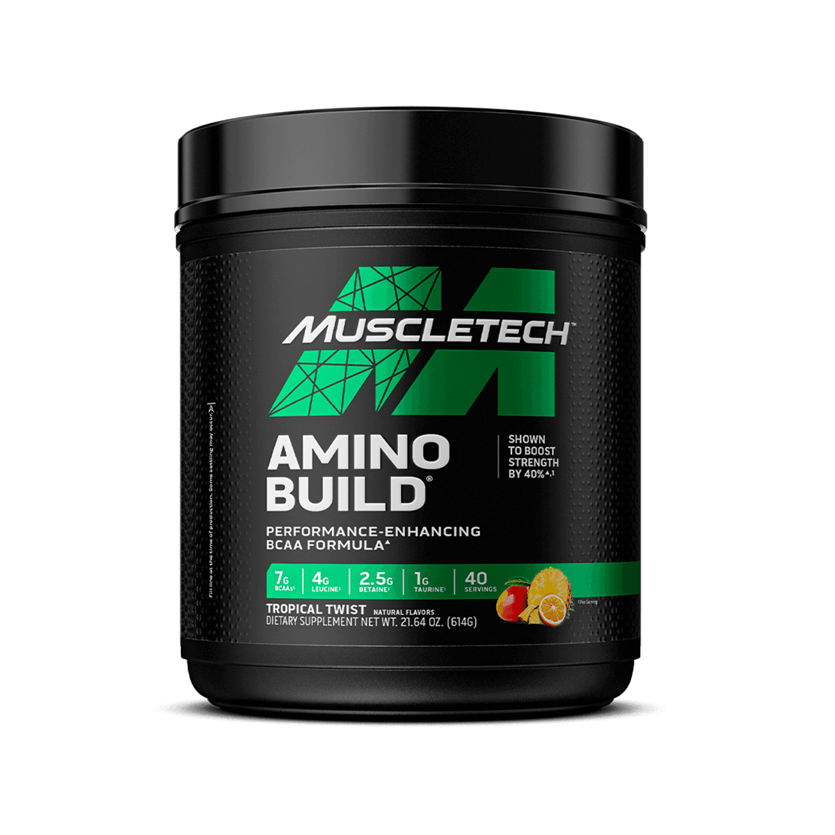 MUSCLETECH AMINO BUILD TROPICAL TWIST( 40 Servicios)