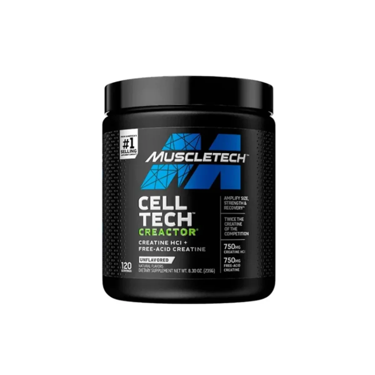 MUSCLETECH CELLTEECH CREACTOR (120 Servicios) SIN SABOR 3
