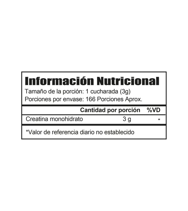 IMN CREATINA MONOHIDRATADA 500G 3