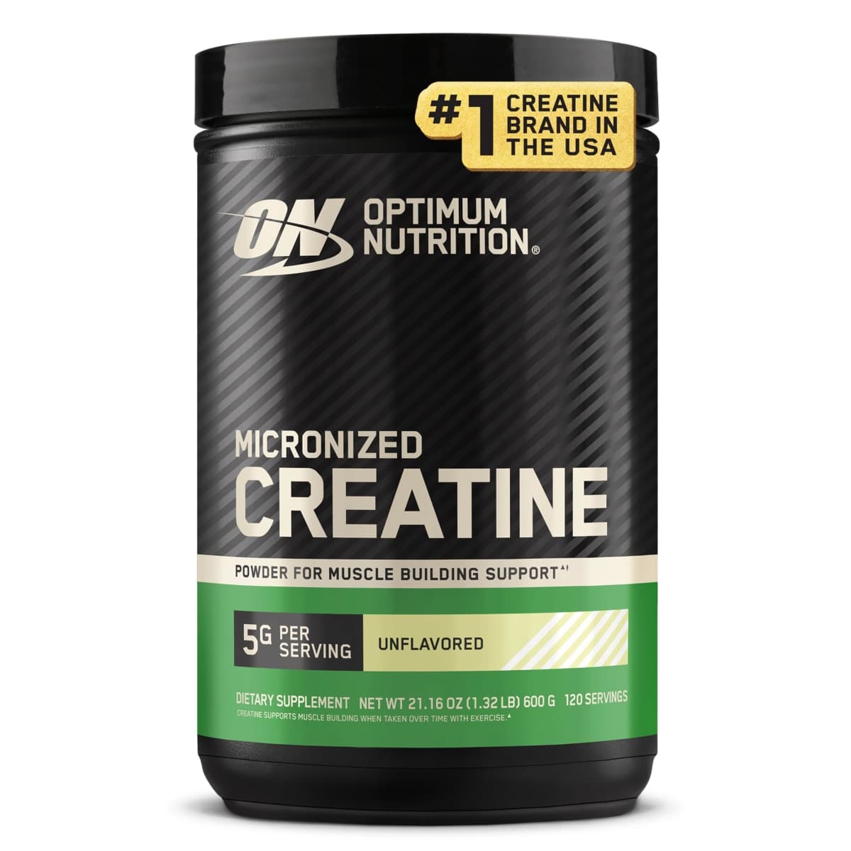 ON CREATINA MICRONIZADA SIN SABOR 120 SERVICIOS